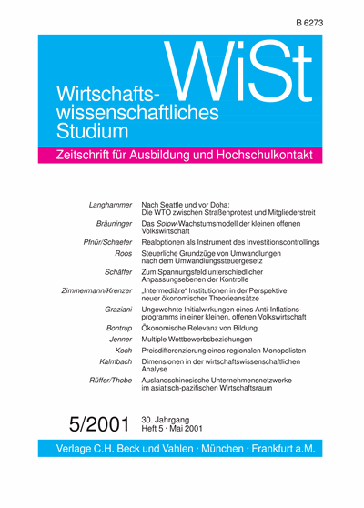 Heft 5 Cover