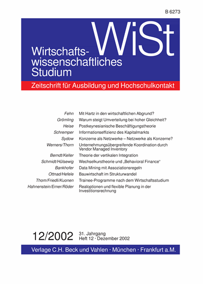 Heft 12 Cover