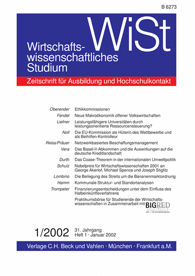 Heft 1 Cover