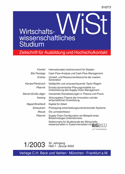 Heft 1 Cover