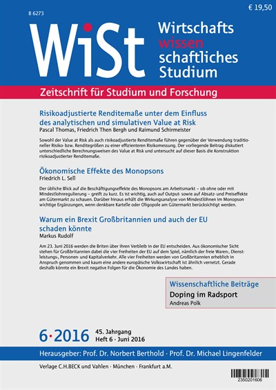 Heft 6 Cover