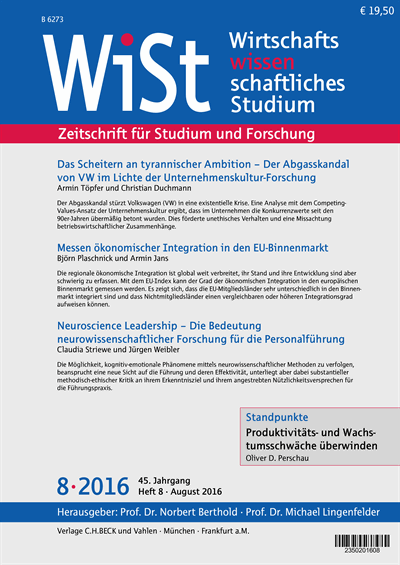 Heft 8 Cover